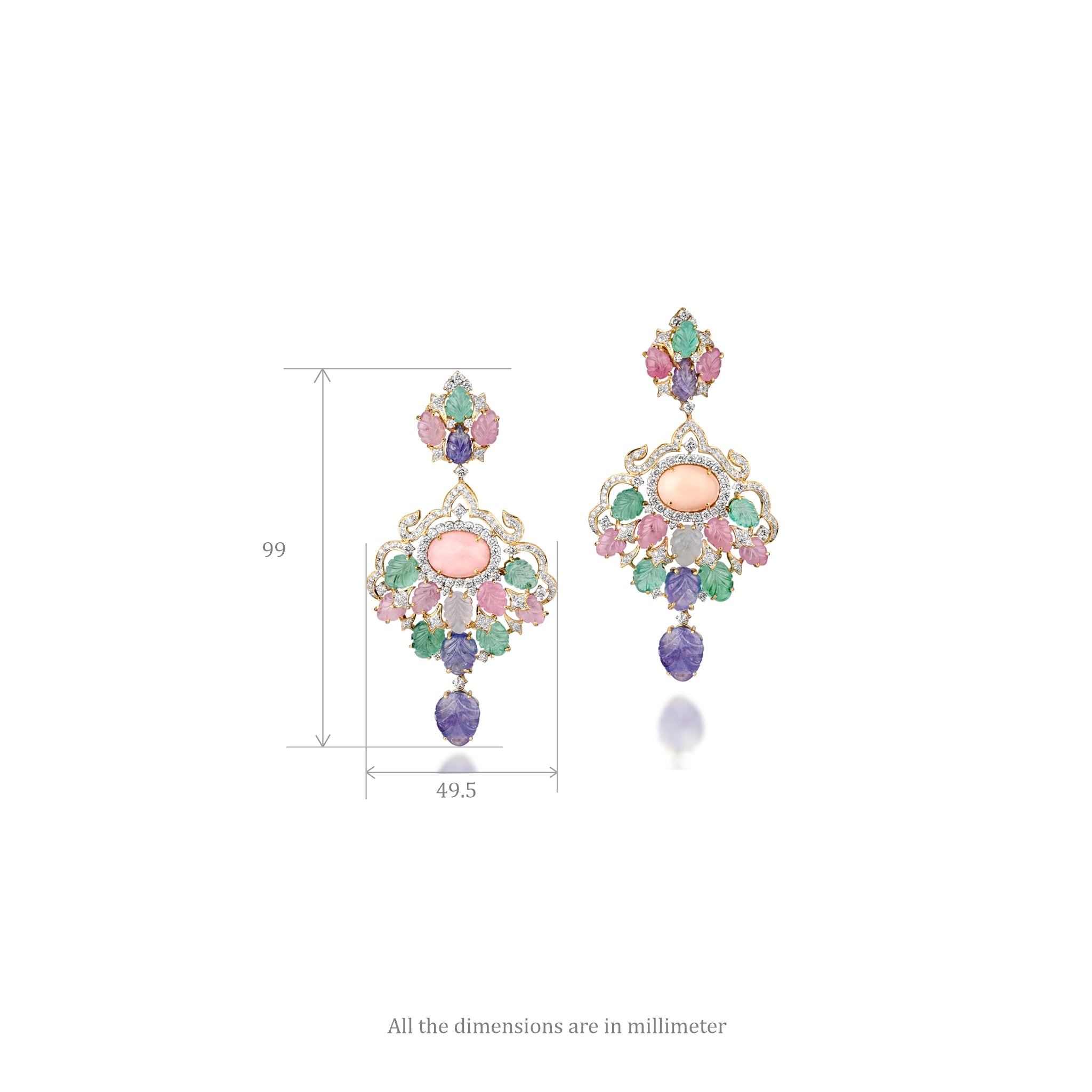Whispers of Jaipur Earrings
