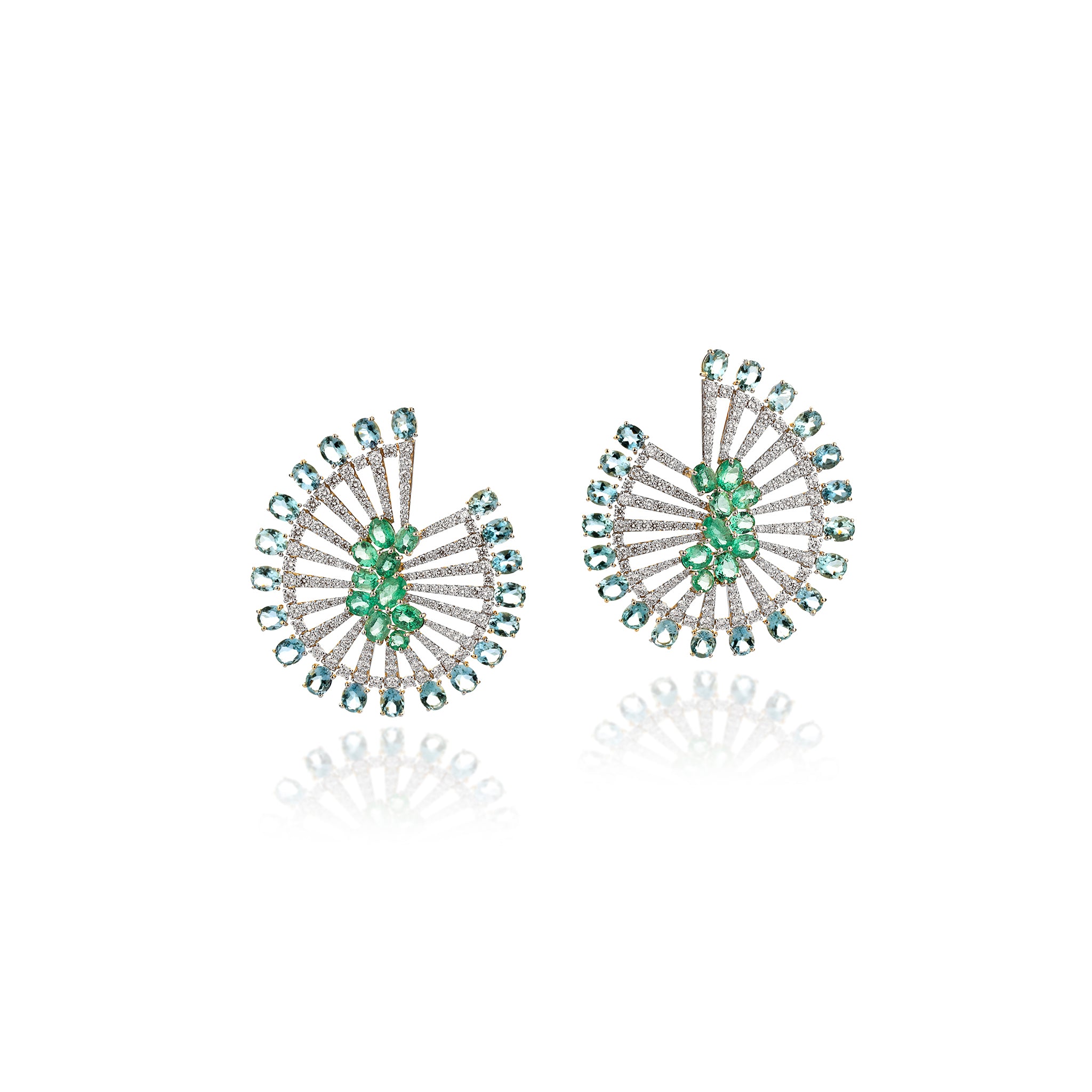 The Emerald Glow Earrings
