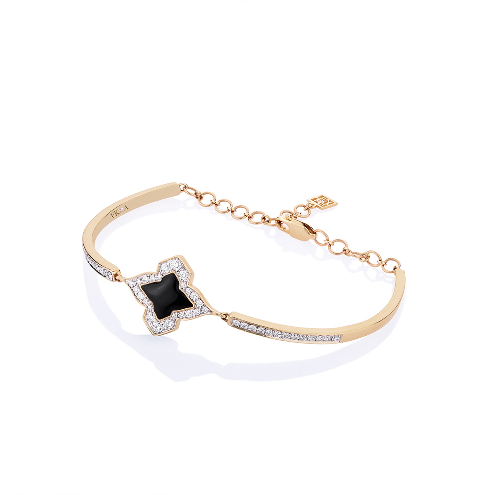 Black Ceramic Grace Bracelet