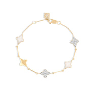 White Ceramic Modish Bracelet