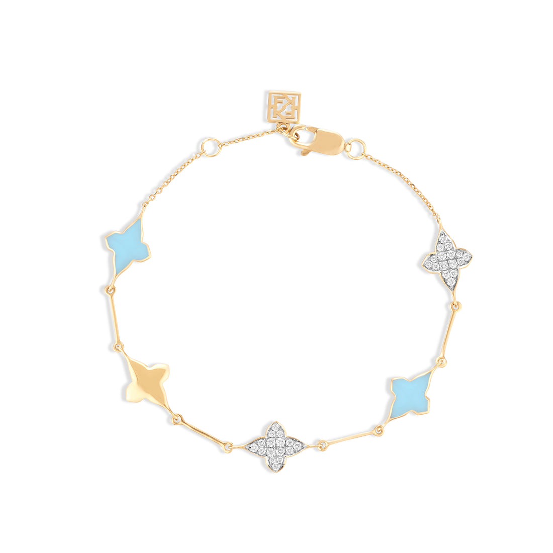 Blue Ceramic Modish Bracelet