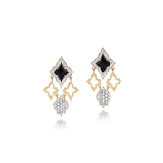 Black Ceramic Classic Earring