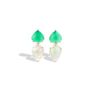 Moonlit Heart Earrings