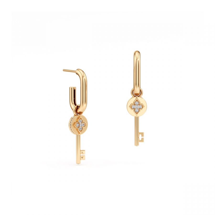 Key to Fortune Earrings