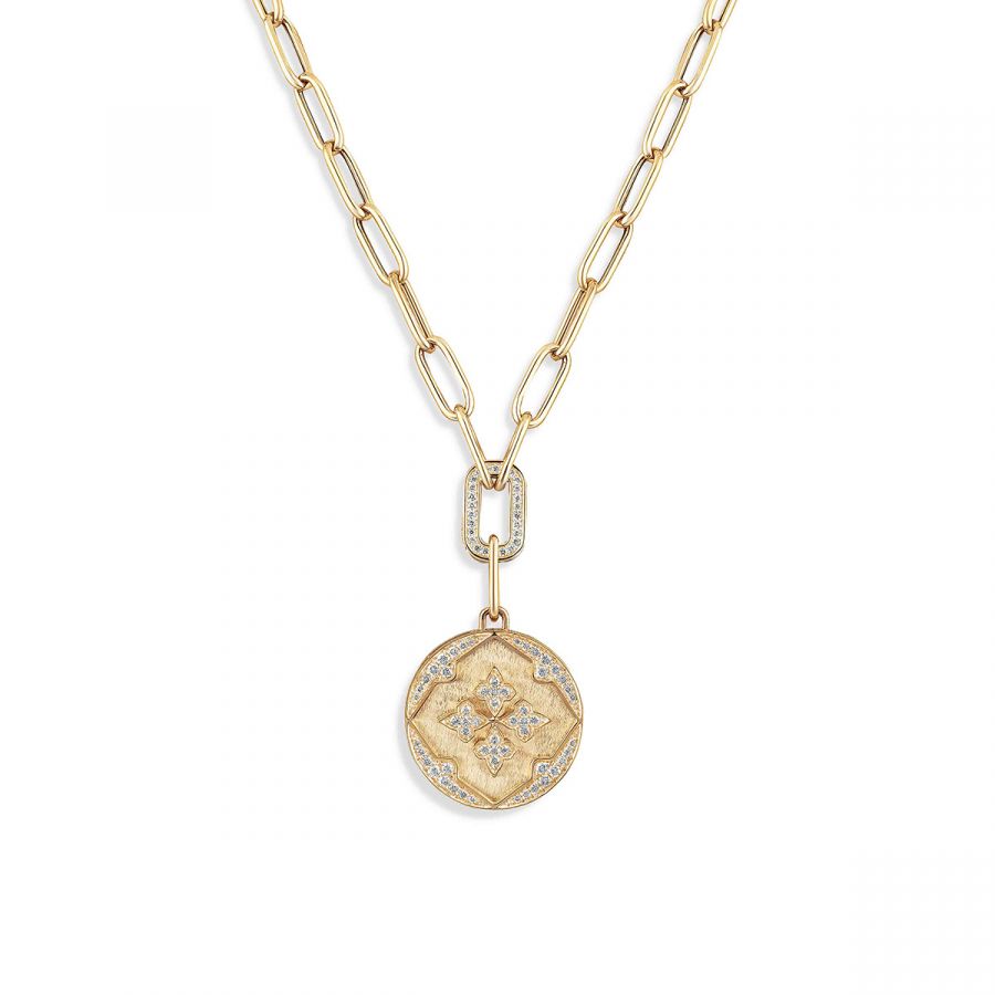 Golden Blaze Medallion