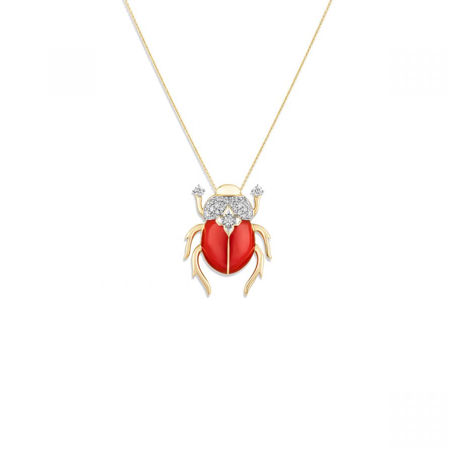 Scarab Sentinel Pendant