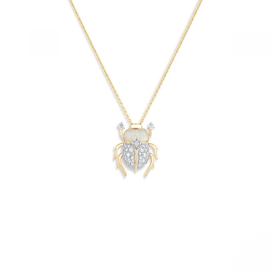Scarab Luna Pendant