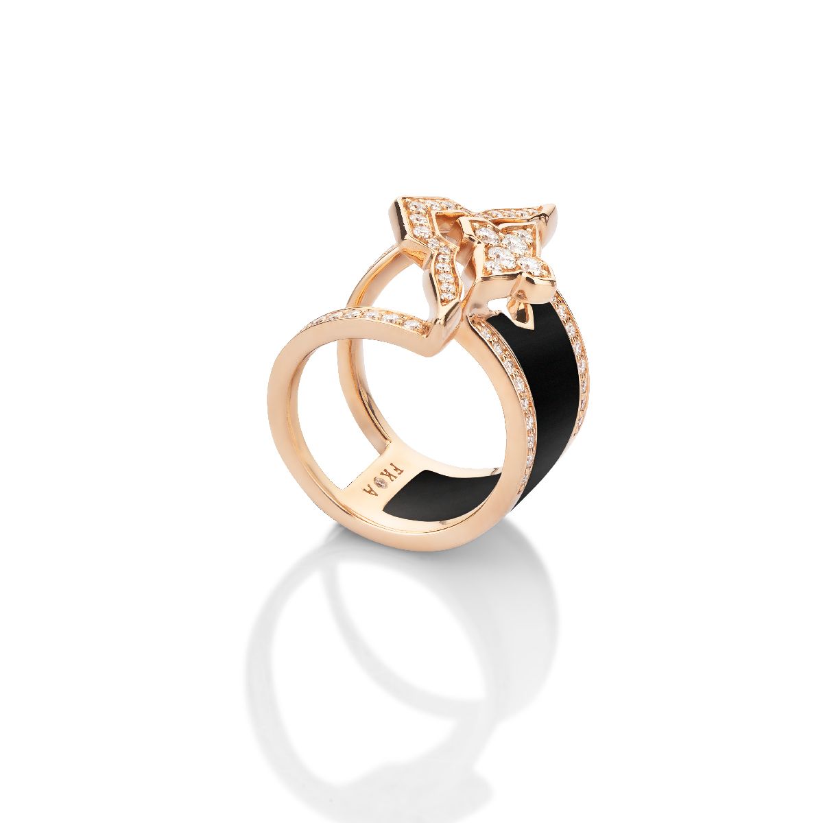 8MM Black Ceramic Ring with Bevel Edge - Triton Jewelry